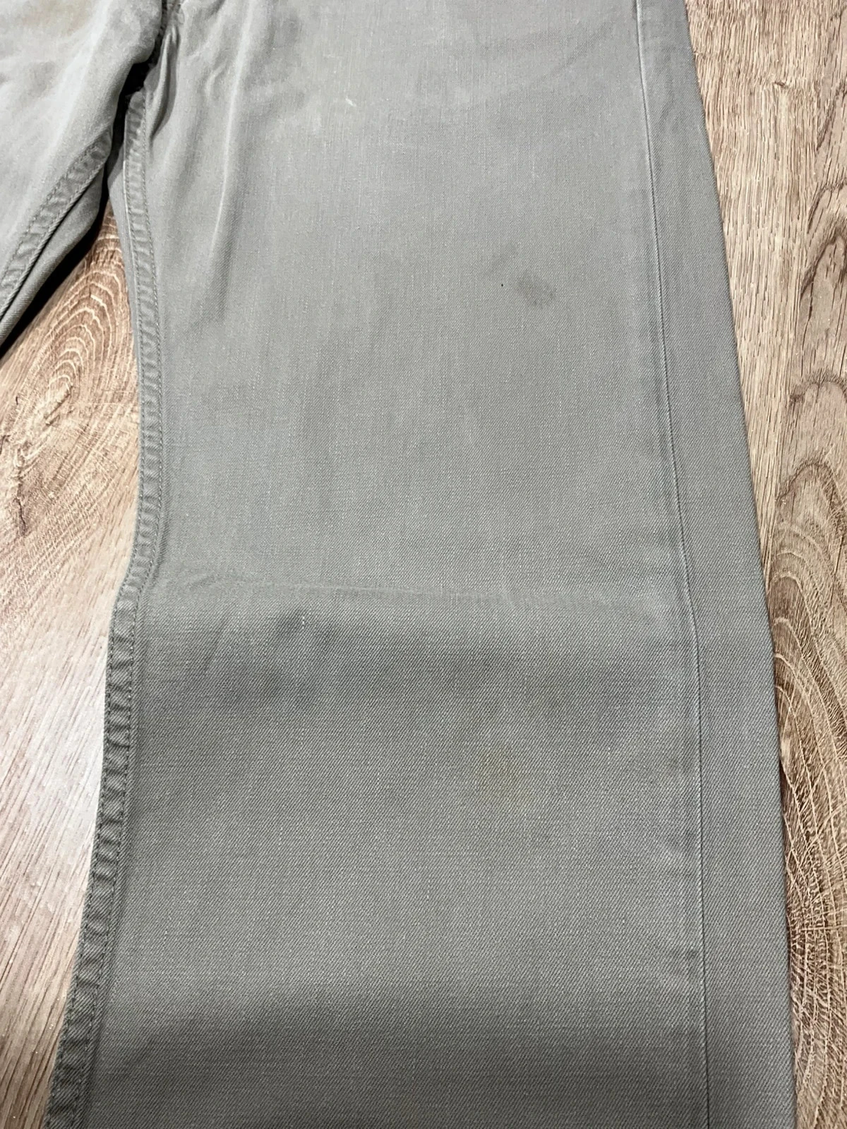 Jean Levi’s Homme 505 Straight W36 L36 Vintage 100% Coton Kaki  Lvh 114 – photo 5